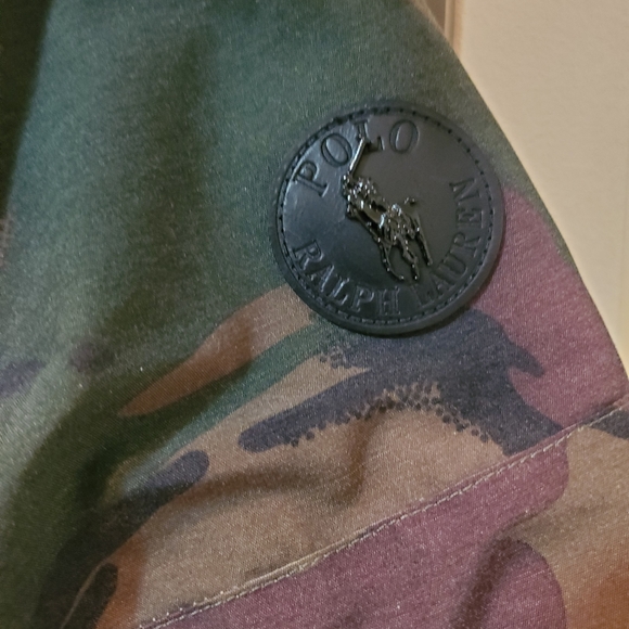 Polo Ralph Lauren Camo Faux Fur Down Parka Jacket - Picture 6 of 12